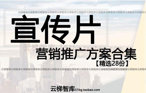 宣传片城市形象企业房地产商业广场开发区创意脚本策划方案提案集